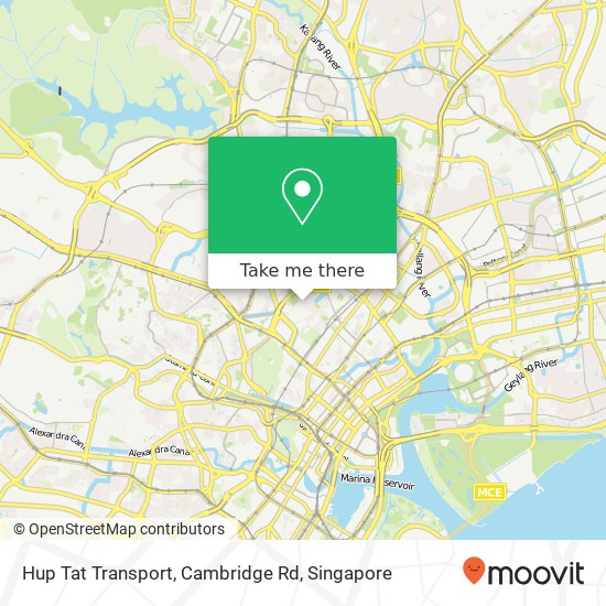 Hup Tat Transport, Cambridge Rd地图
