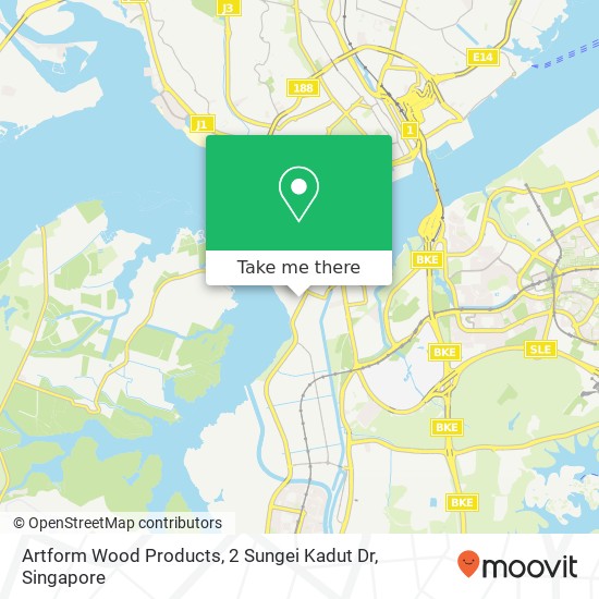 Artform Wood Products, 2 Sungei Kadut Dr map