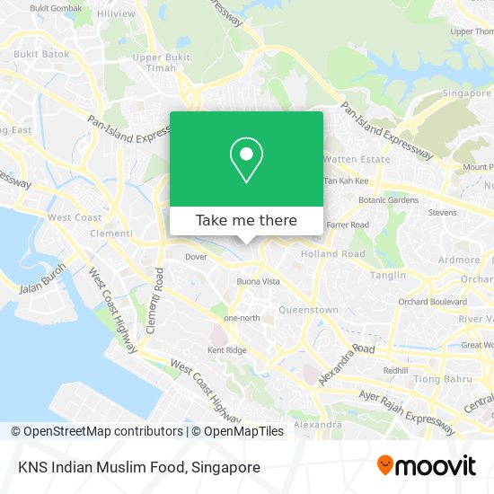 KNS Indian Muslim Food map