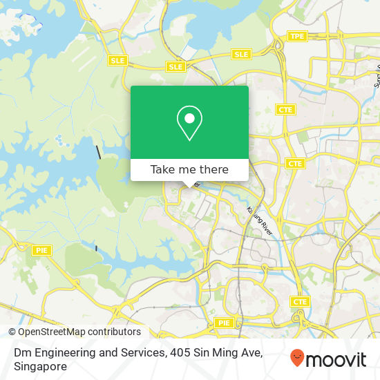 Dm Engineering and Services, 405 Sin Ming Ave地图