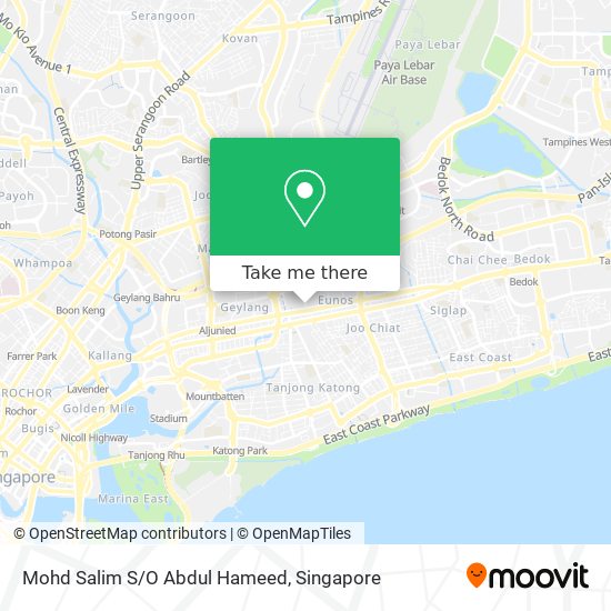 Mohd Salim S/O Abdul Hameed map