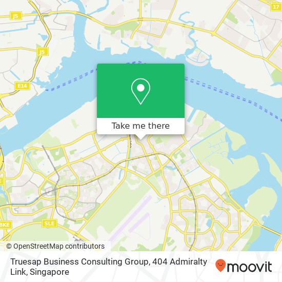 Truesap Business Consulting Group, 404 Admiralty Link地图