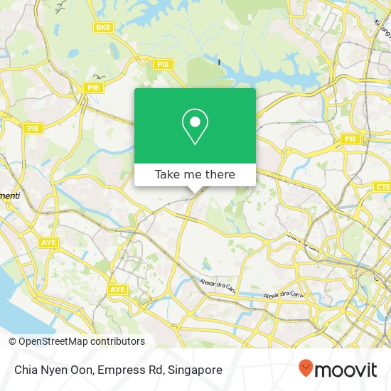 Chia Nyen Oon, Empress Rd map