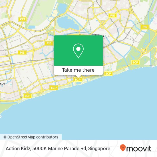 Action Kidz, 5000K Marine Parade Rd地图