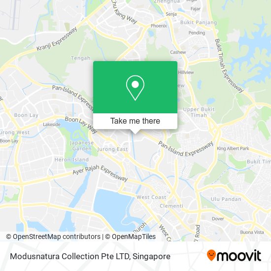 Modusnatura Collection Pte LTD map