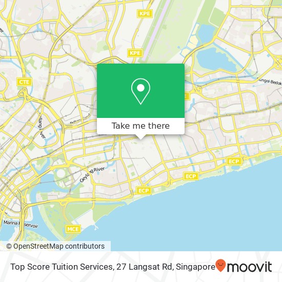 Top Score Tuition Services, 27 Langsat Rd地图