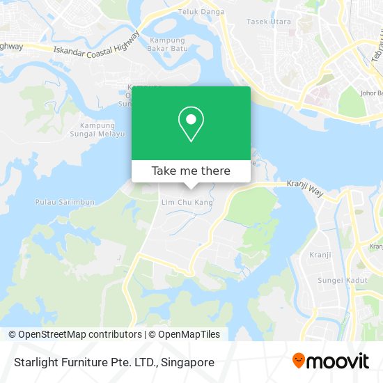 Starlight Furniture Pte. LTD. map