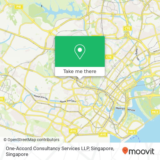 One-Accord Consultancy Services LLP, Singapore地图