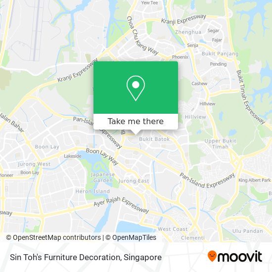 Sin Toh's Furniture Decoration map