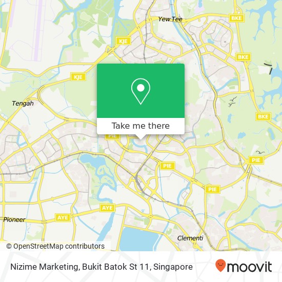 Nizime Marketing, Bukit Batok St 11 map
