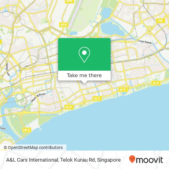 A&L Cars International, Telok Kurau Rd map