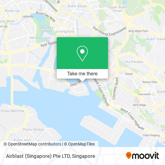 Airblast (Singapore) Pte LTD地图