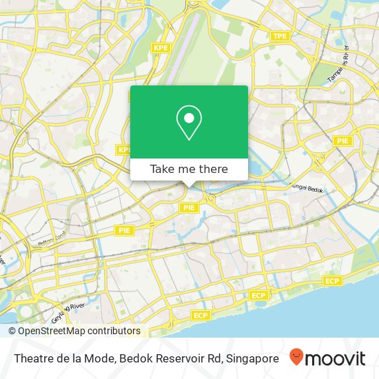 Theatre de la Mode, Bedok Reservoir Rd map