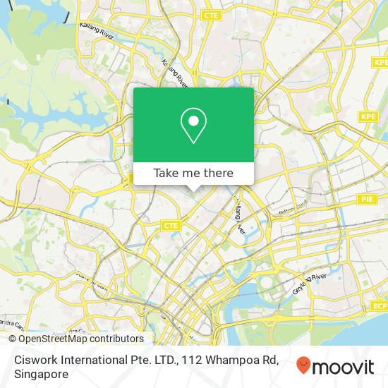 Ciswork International Pte. LTD., 112 Whampoa Rd map