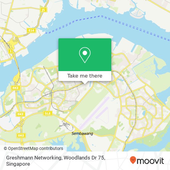 Greshmann Networking, Woodlands Dr 75 map