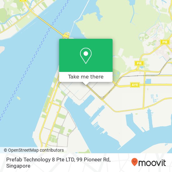 Prefab Technology 8 Pte LTD, 99 Pioneer Rd地图