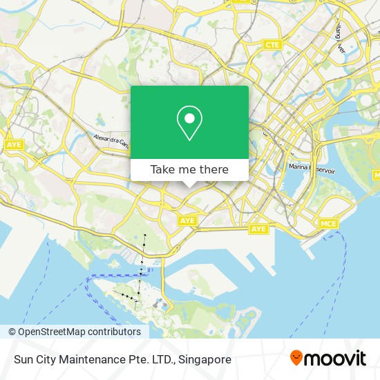 Sun City Maintenance Pte. LTD. map