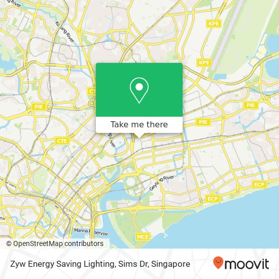 Zyw Energy Saving Lighting, Sims Dr map