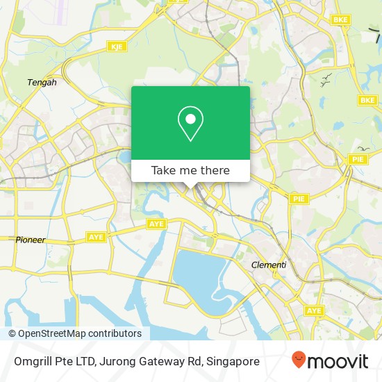 Omgrill Pte LTD, Jurong Gateway Rd地图