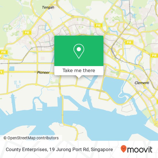 County Enterprises, 19 Jurong Port Rd map