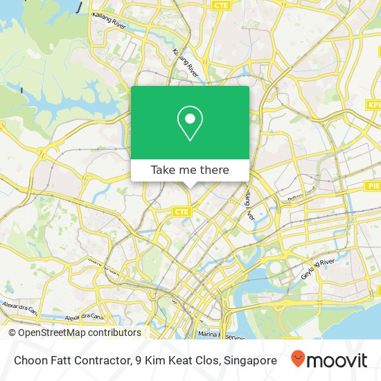 Choon Fatt Contractor, 9 Kim Keat Clos map