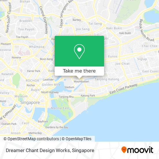 Dreamer Chant Design Works map