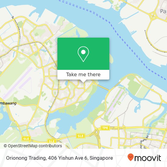 Orionong Trading, 406 Yishun Ave 6地图
