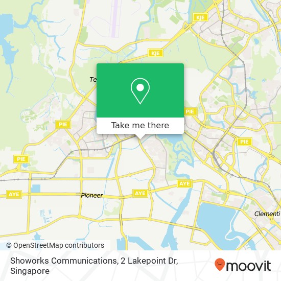 Showorks Communications, 2 Lakepoint Dr map