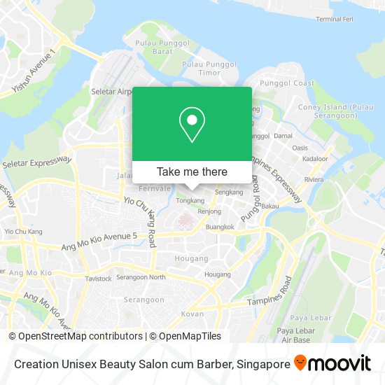 Creation Unisex Beauty Salon cum Barber map