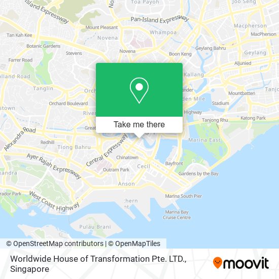 Worldwide House of Transformation Pte. LTD. map