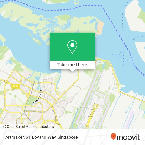 Artmaker, 61 Loyang Way map