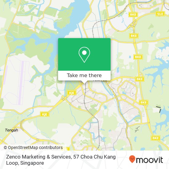 Zenco Marketing & Services, 57 Choa Chu Kang Loop地图