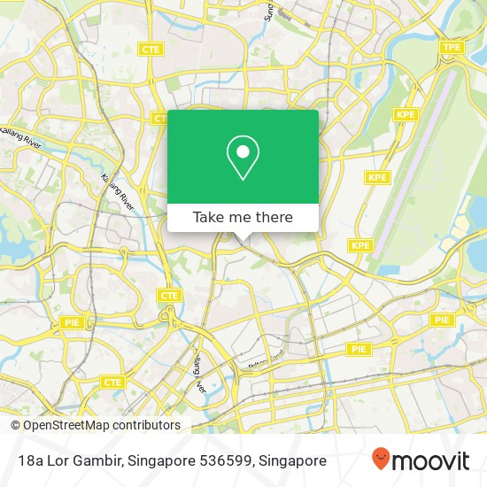 18a Lor Gambir, Singapore 536599地图