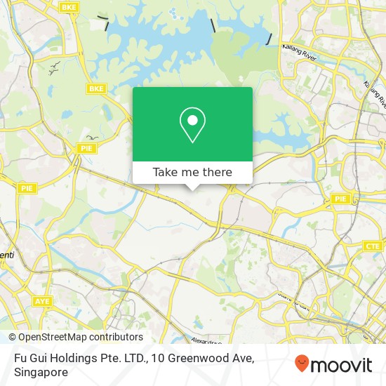 Fu Gui Holdings Pte. LTD., 10 Greenwood Ave地图