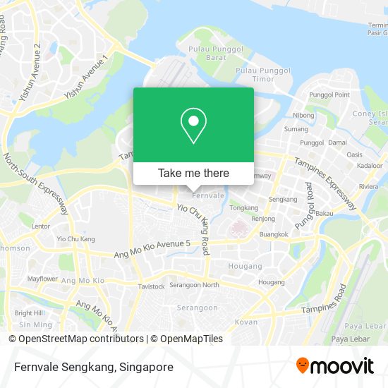 Fernvale Sengkang map