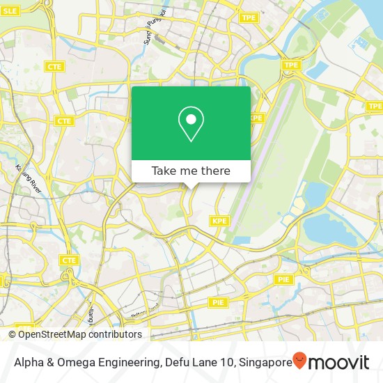 Alpha & Omega Engineering, Defu Lane 10地图