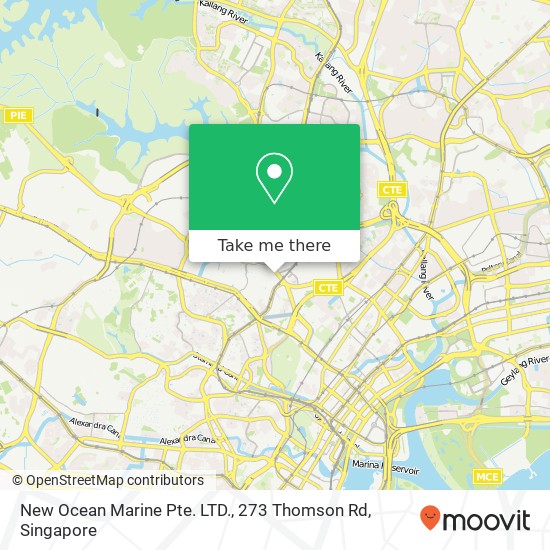 New Ocean Marine Pte. LTD., 273 Thomson Rd地图