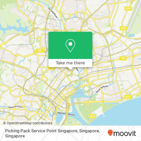 Picking Pack Service Point Singapore, Singapore地图