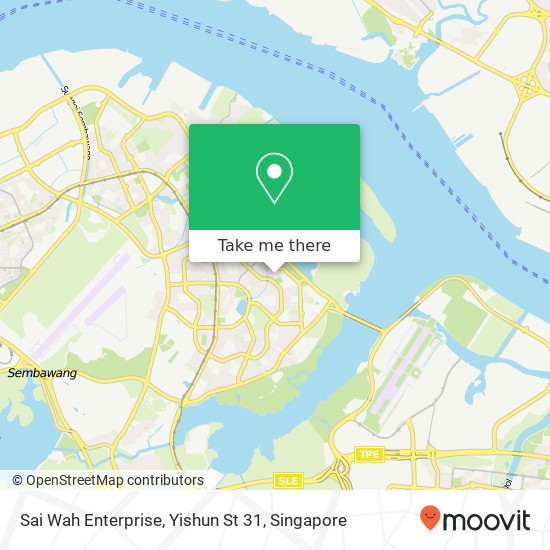 Sai Wah Enterprise, Yishun St 31地图