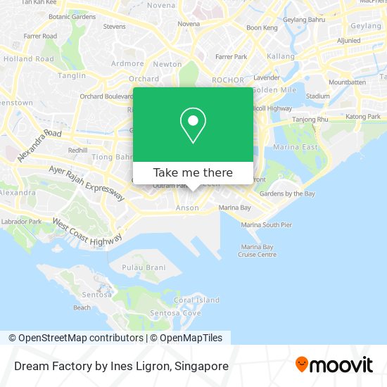 Dream Factory by Ines Ligron map