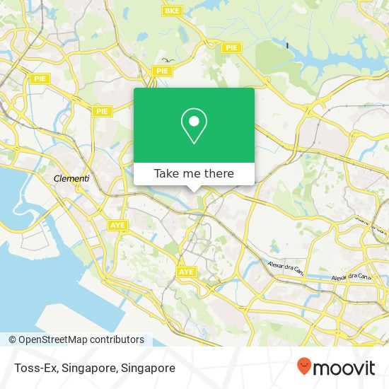 Toss-Ex, Singapore map
