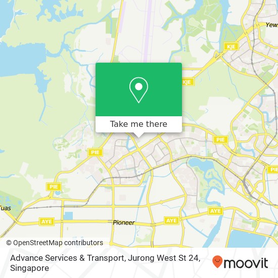 Advance Services & Transport, Jurong West St 24地图