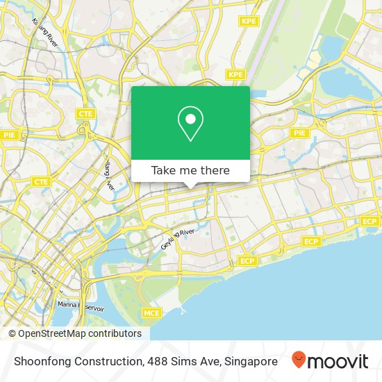 Shoonfong Construction, 488 Sims Ave地图
