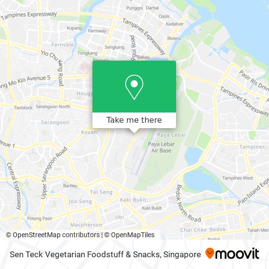 Sen Teck Vegetarian Foodstuff & Snacks map
