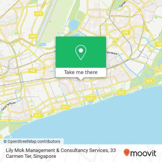 Lily Mok Management & Consultancy Services, 33 Carmen Ter map