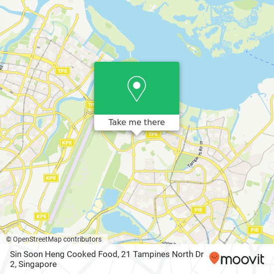 Sin Soon Heng Cooked Food, 21 Tampines North Dr 2 map