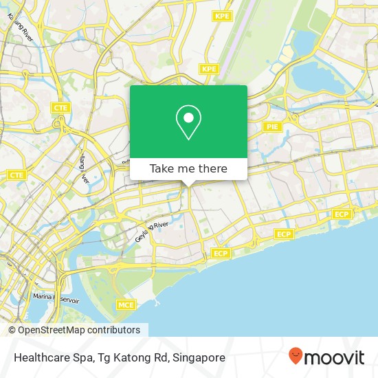 Healthcare Spa, Tg Katong Rd map