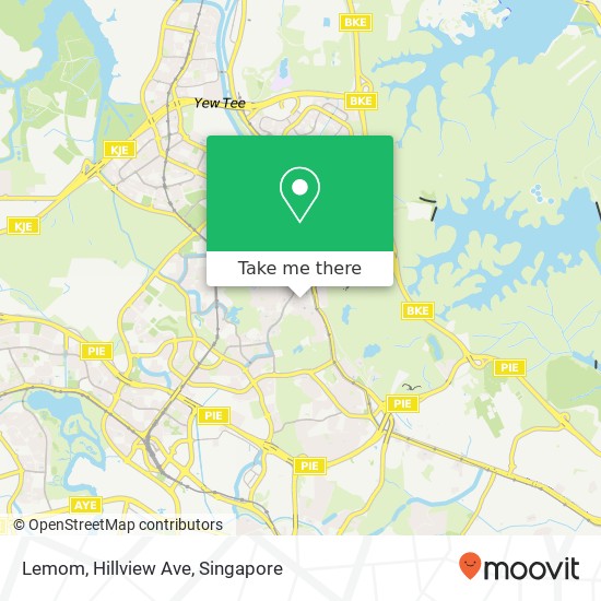 Lemom, Hillview Ave地图