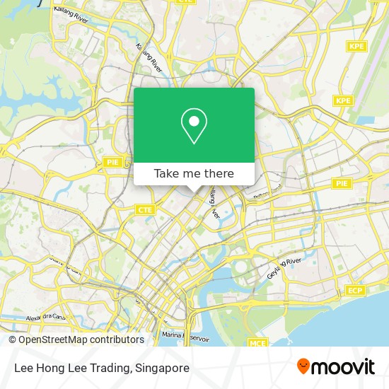 Lee Hong Lee Trading map