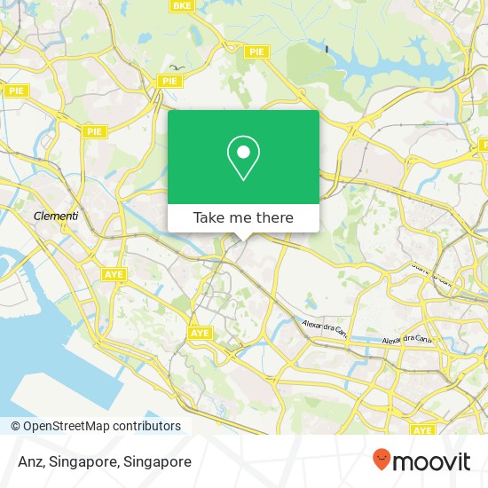 Anz, Singapore map